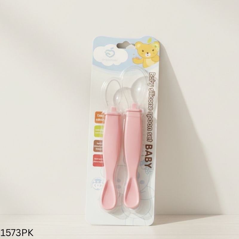 Baby Silicone Spoon Set (2)
