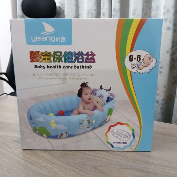 Safe Inflatable Baby Bathtub