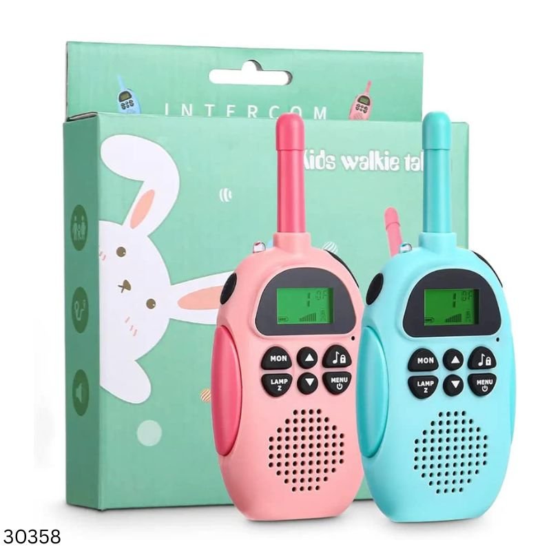 Rechargeable Kids Walkie Talkie Toy (2 Pcs Set)